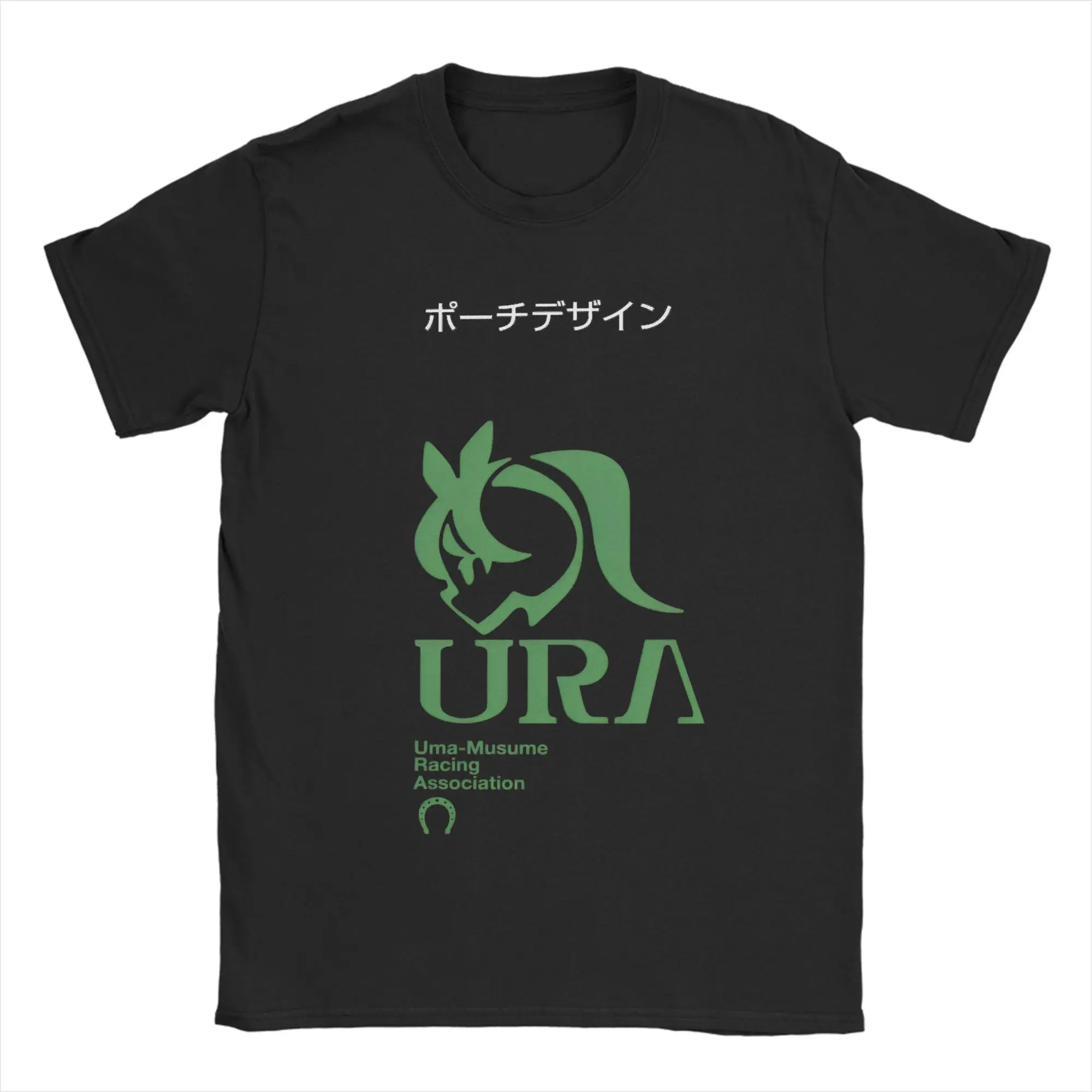 Uma Musume Pretty Derby Anime T-Shirt Men  Y2K Basic Cotton T-Shirts Summer O Neck Fashion Tees Dropshipping Plus Size Tops