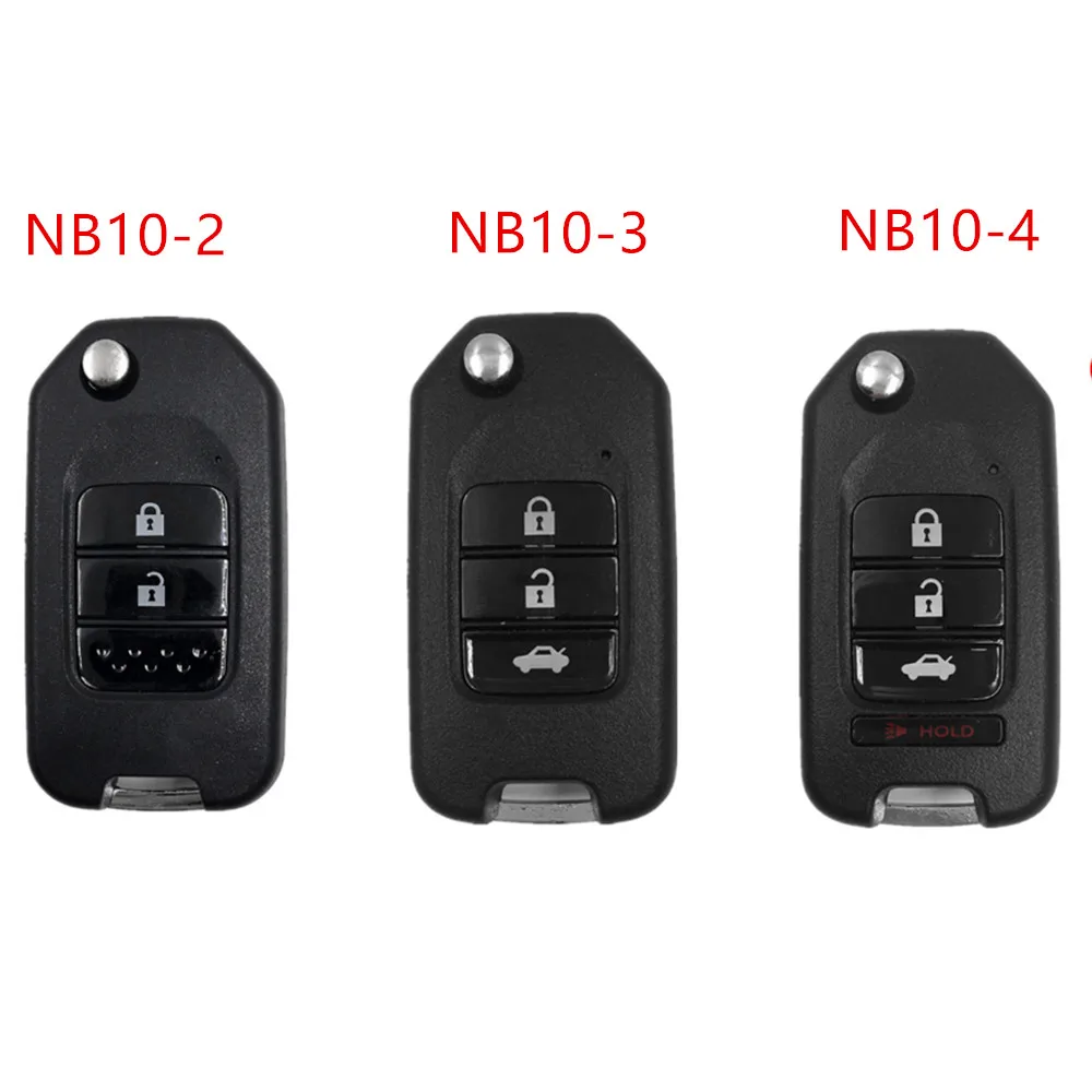 

5pcs KEYDIY NB10-2 NB10-3 NB10-4 Universal Multi-functional KD MINI Remote For Honda Car Keys