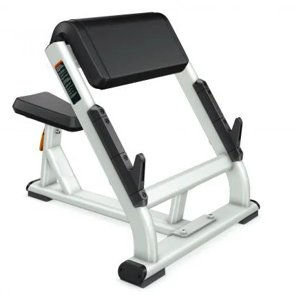 ASJ-DS028 Venta caliente Preacher sentado Curl Preacher sentado Curl Bench Camber bíceps Curl para hacer ejercicio muscular