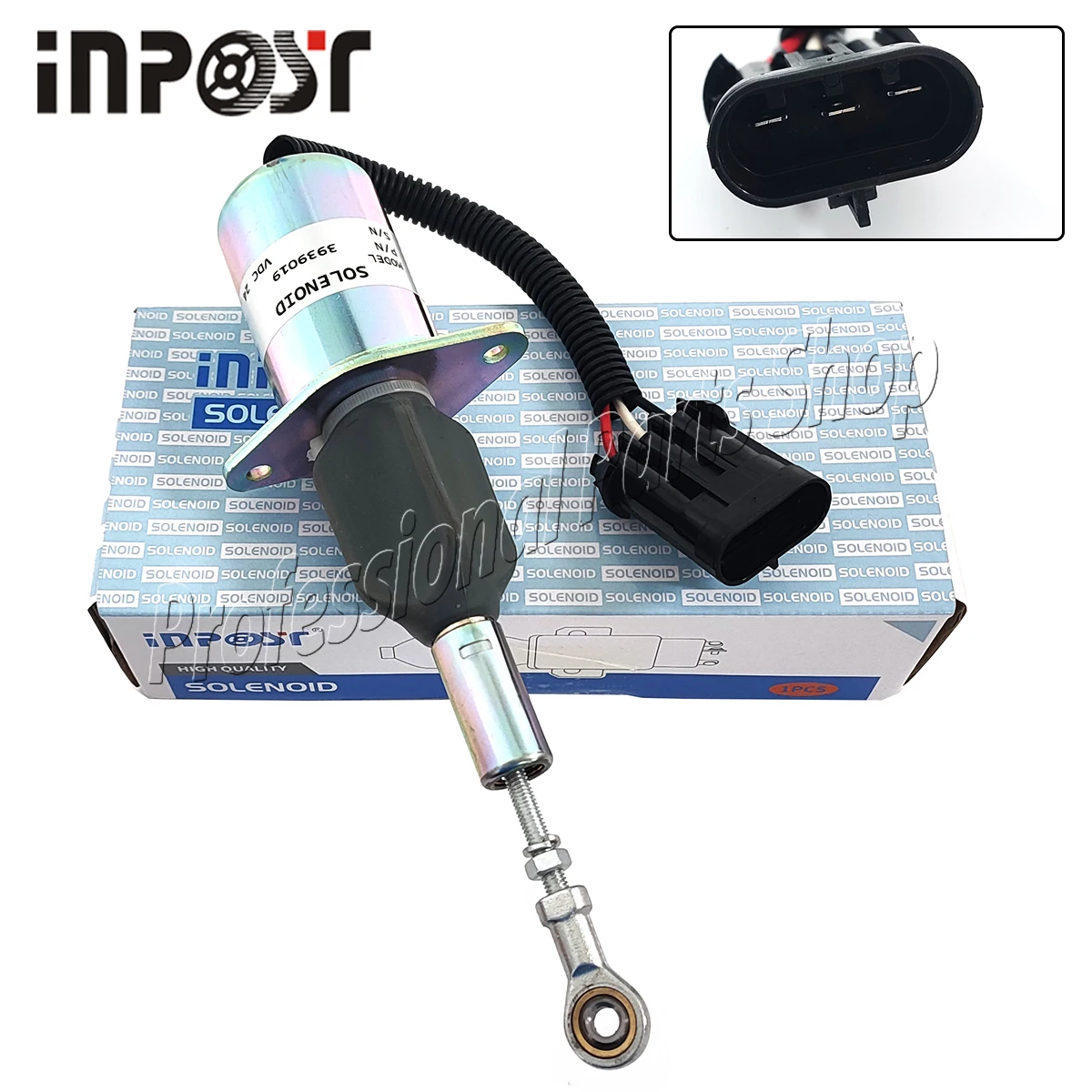 3939019   Elettrovalvola di arresto carburante 24V per motore Cummins Hyundai