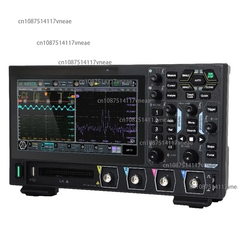 DHO924 250MHz 4-Channel 12Bit 1.25GSa/s Portable Digital Oscilloscope with 7-inch Touch Screen