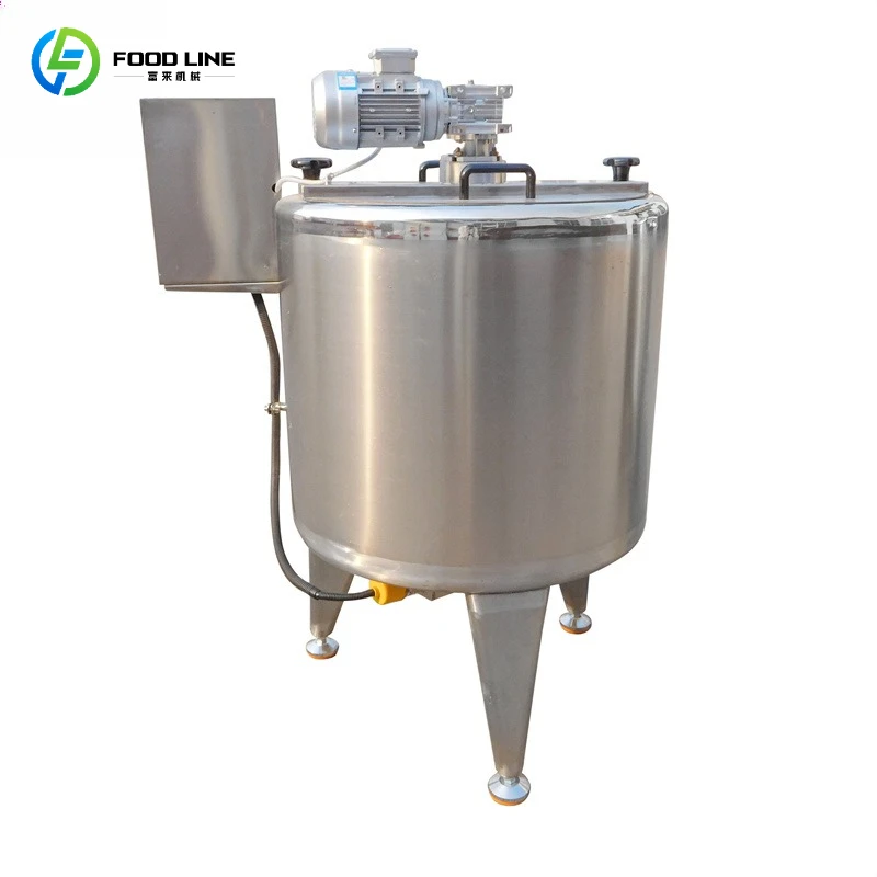 100L 200L 300L 500L 1000L 2000L 5000L 10ton Pasteurization Tank Pasteurizer Machine for Milk Customizable