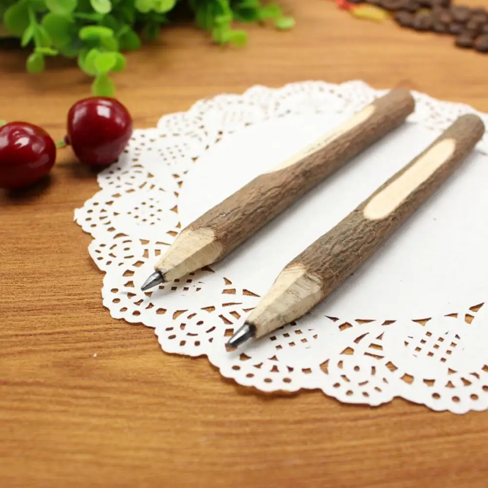 5本文房具鉛筆素晴らしいクリエイティブブランチ形状ボールペンリアルで快適なグリップライティングペン