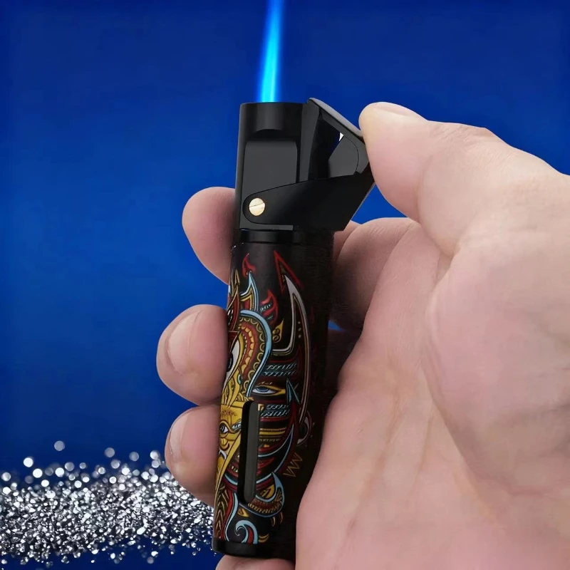 

HONEST металлический шлифовальный круг ветрозащитные зажигалки для сигар бутановая газовая зажигалка турбогорелка зажигалка сварочный пистолет аксессуары для курения