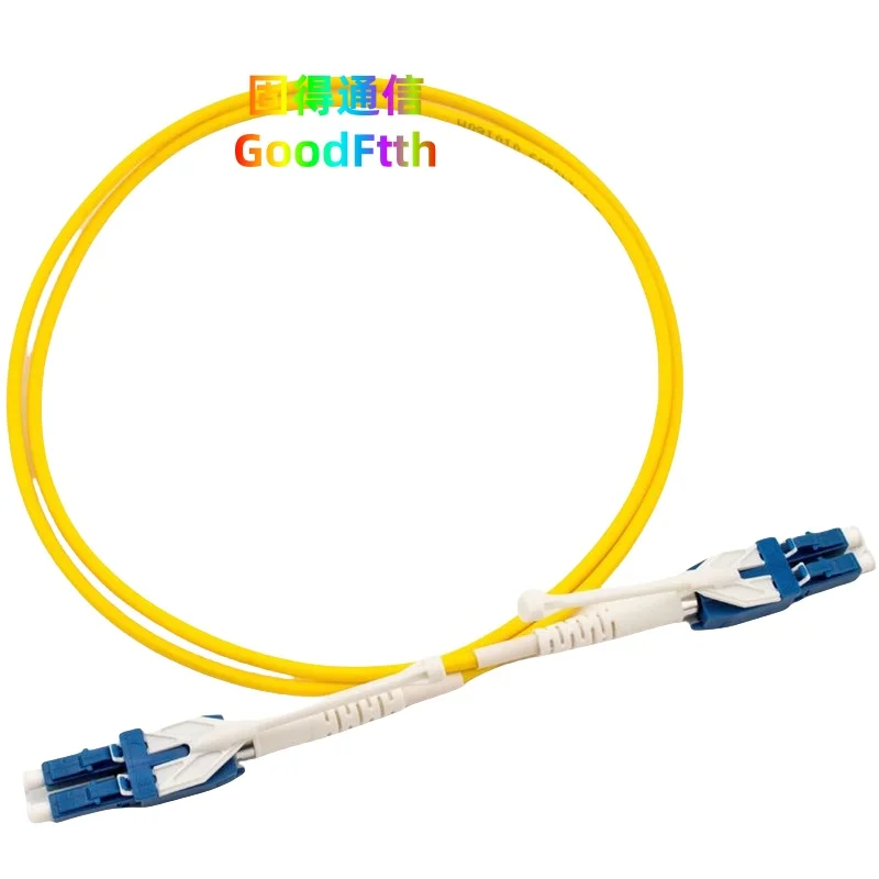 Reversible Changeable Polarity Uniboot Patch Cord With Push-pull Tab Rod LC-LC UPC SM 1m 2m 3m 5m 6m 8m 10m 15m 20m 25m GoodFtth