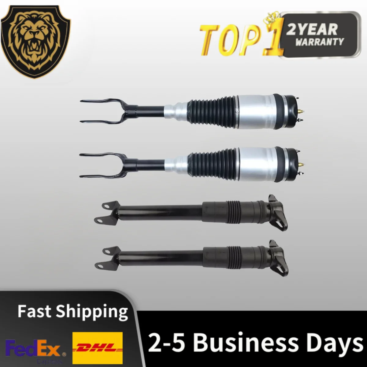 

4Pcs Front Rear Air Suspension Shock Struts Fit Jeep Grand Cherokee WK WK2 11-15 68029902AE,68080194AB,68059904AD 68231882AA,