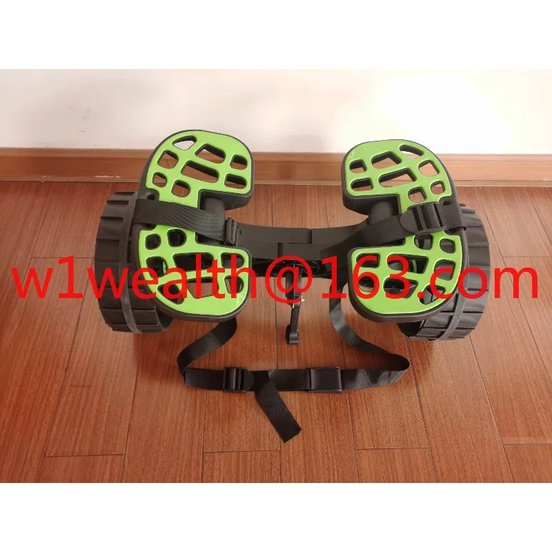 High-end plastic trailer adjustable kayak platform boat tied boat two-wheel trailer mobile beach trailer assembly model