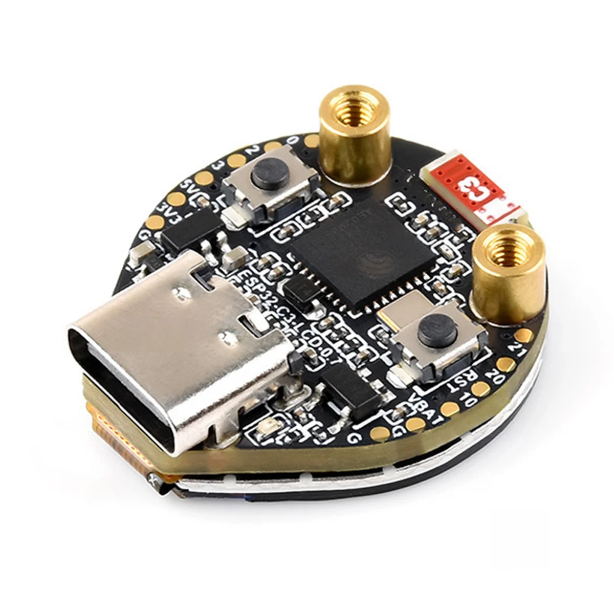 Lepsza jakość ESP32 C3 okrągła płytka rozwojowa LCD elektroniczne oko 0.71 Cal wyświetlacz ekran zegarka GC9A01 160x160