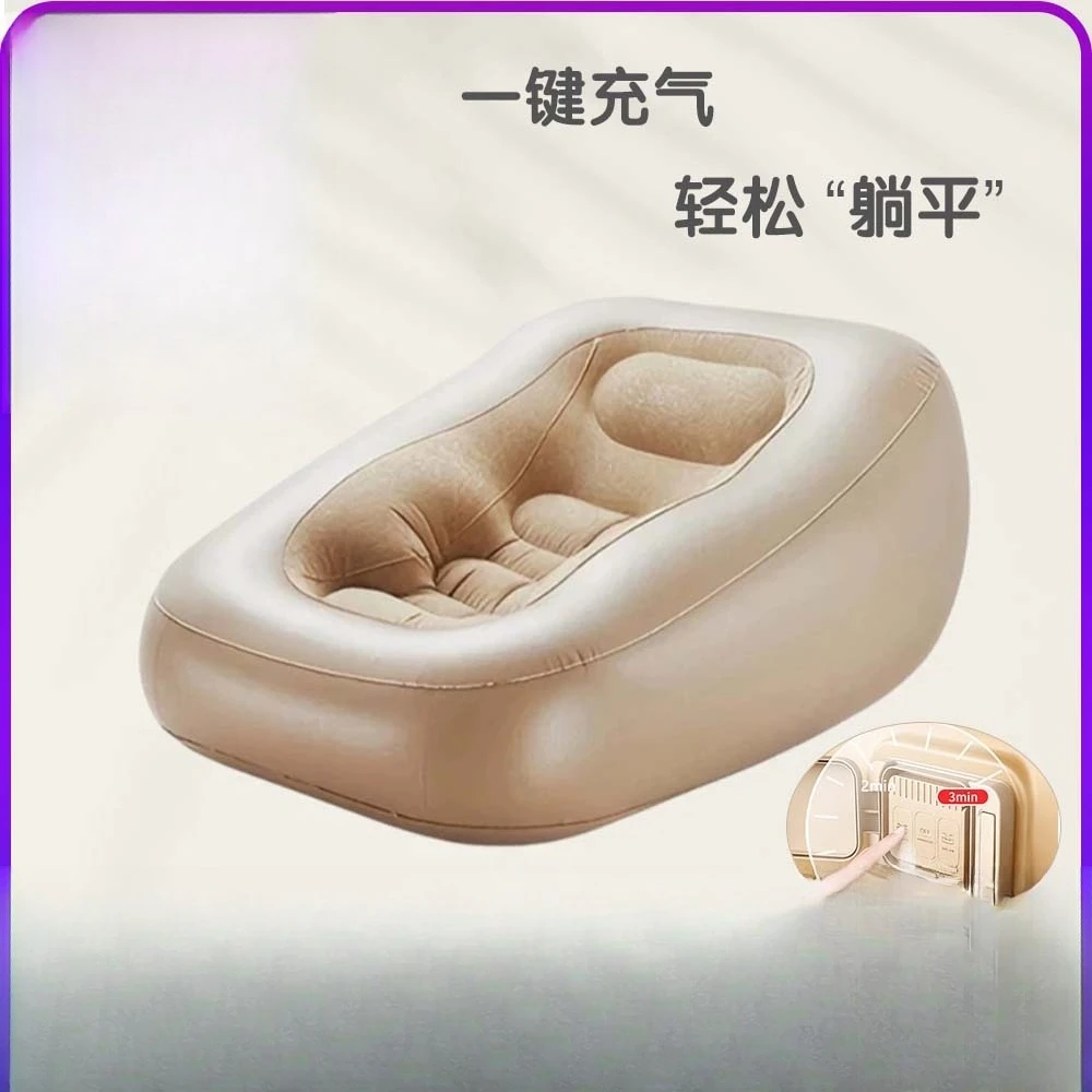 Inflatable lazy sofa, flush human dog bed, cozy coop sofa, camping music festival, inflatable air sofa