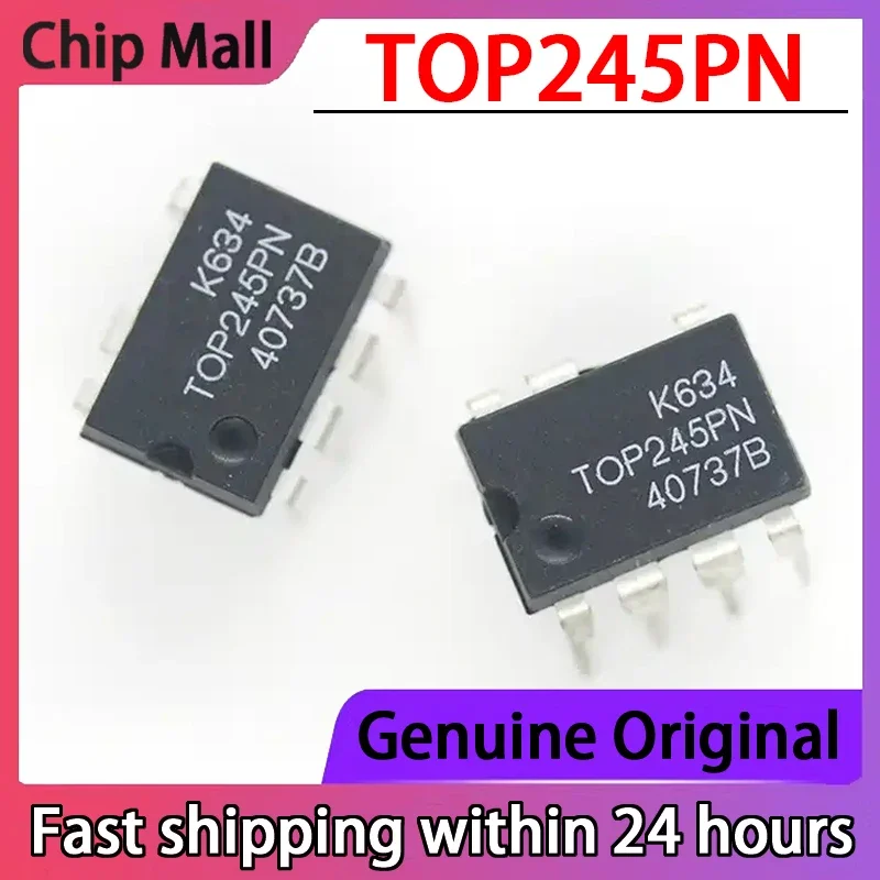 

5 шт. новый чип управления питанием TOP245PN DIP7 TOP245