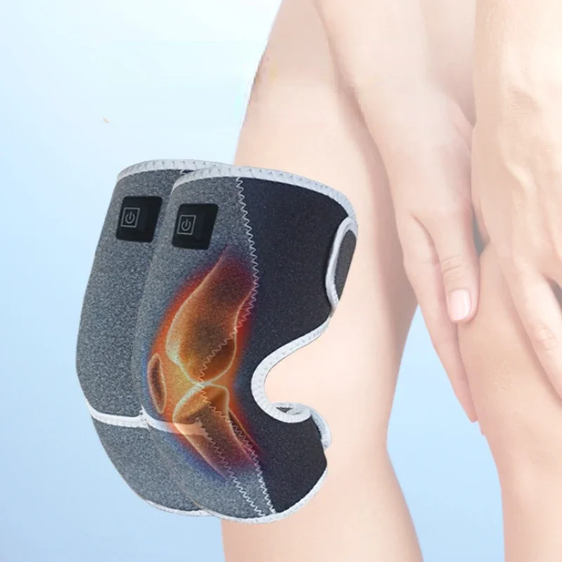 USB Electric Knee Protector: Artemisia Argyi Hot Compress Therapy, Heating Kneepad for Comfort and Warmth, Knee Warmer