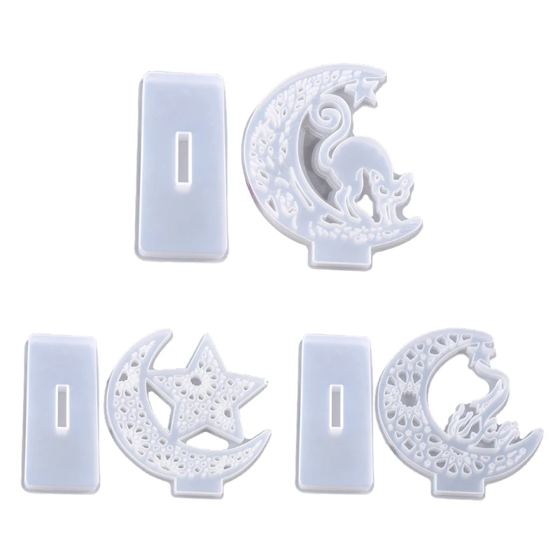 

Display Board Base Table Ornaments Silicone Mould DIY Crafts Jewelry Decorations Making Tool Crystal Epoxy Resin Drop shipping