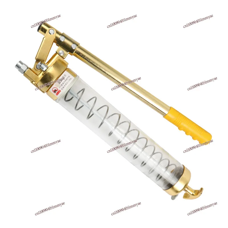 

Gun Body Butter Gun Double Pressure Large Capacity 600cc Manual High Pressure Excavator Oiler