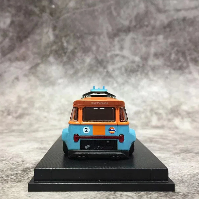 BSC 1:64 T1 Bus vehículo fundido a presión, modelo de autobús, colección de coches, Colección Gulf Verson