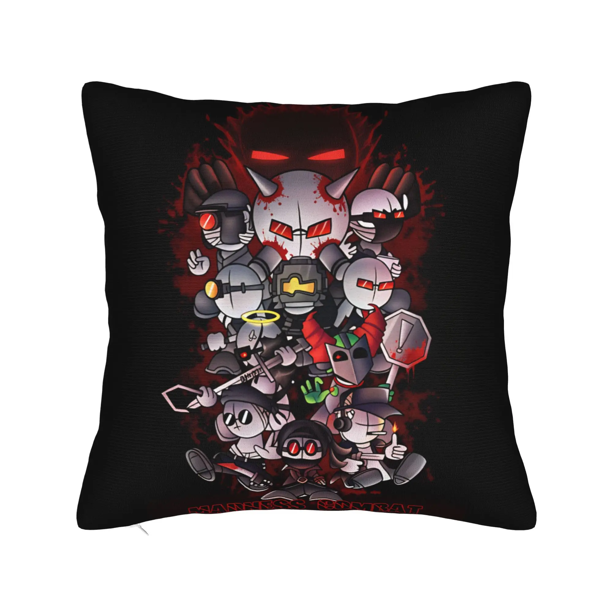 MADNESS COMBAT Pillow Cover  Custom Cushion Cover Novelty Pillow Case For Office Car Home Decor