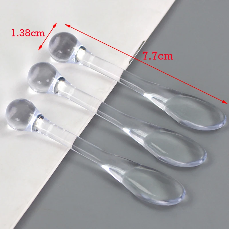 50pcs/lot Facial Mask Sticks Eye Cream Applicator DIY Mask Mud Mixing Spoons Eyes Massage Stick Tool Cosmetic Scraper Spoon