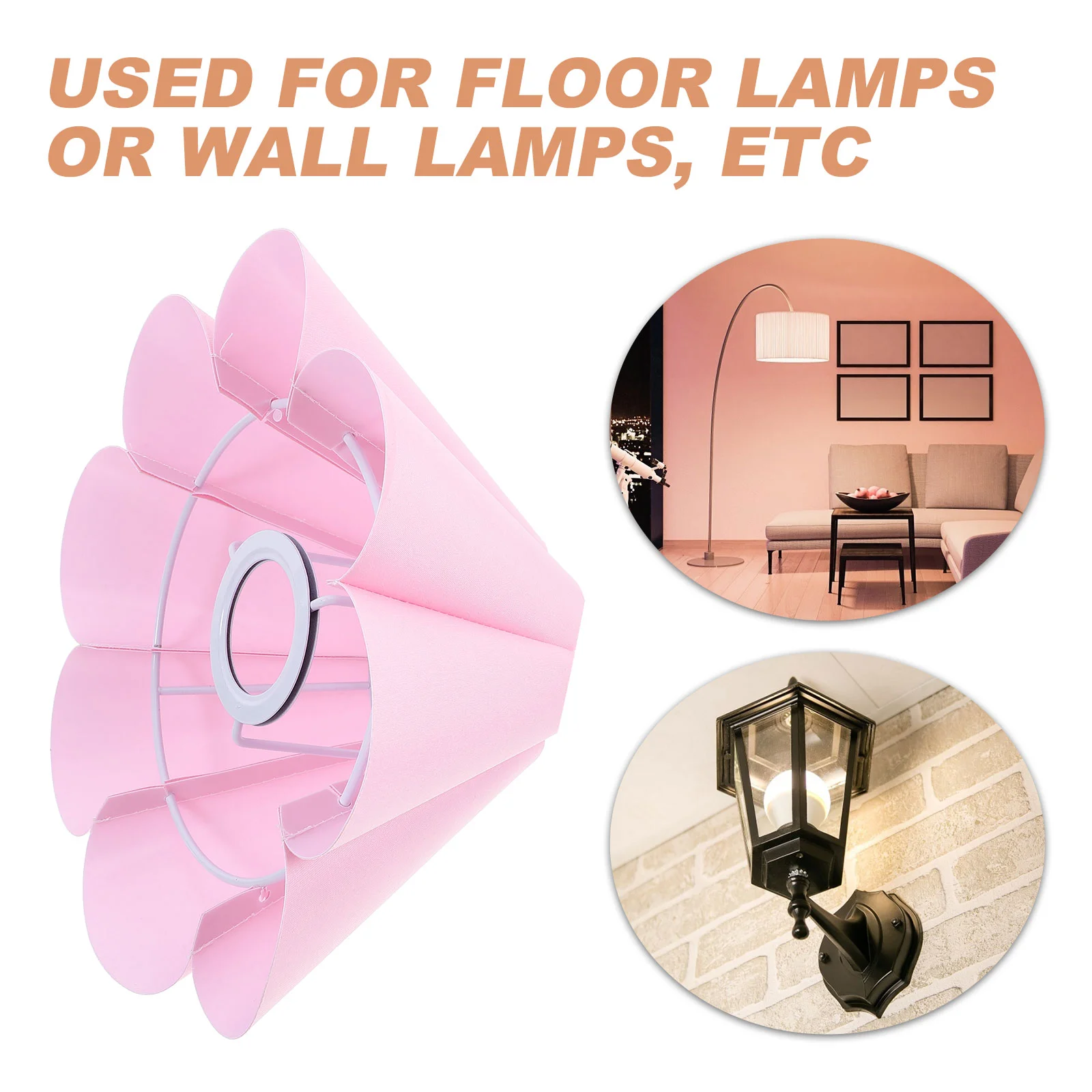 ดอกไม้ Light Shade ผ้าตกแต่งห้องนอนโคมไฟตกแต่ง Shades สําหรับโคมไฟตั้งโต๊ะอุปกรณ์เสริมเพดานดอกไม้