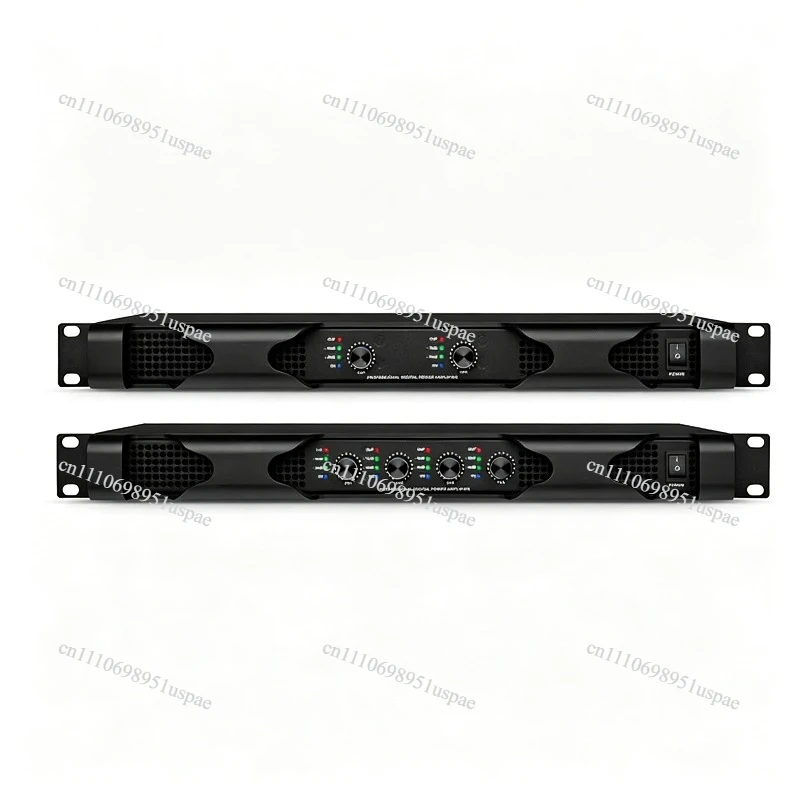Professional Power Amplifier Pure Rear Digital Power Amplifier 2 Channel 4 Channel Speaker Power Amplifier 1 pcs