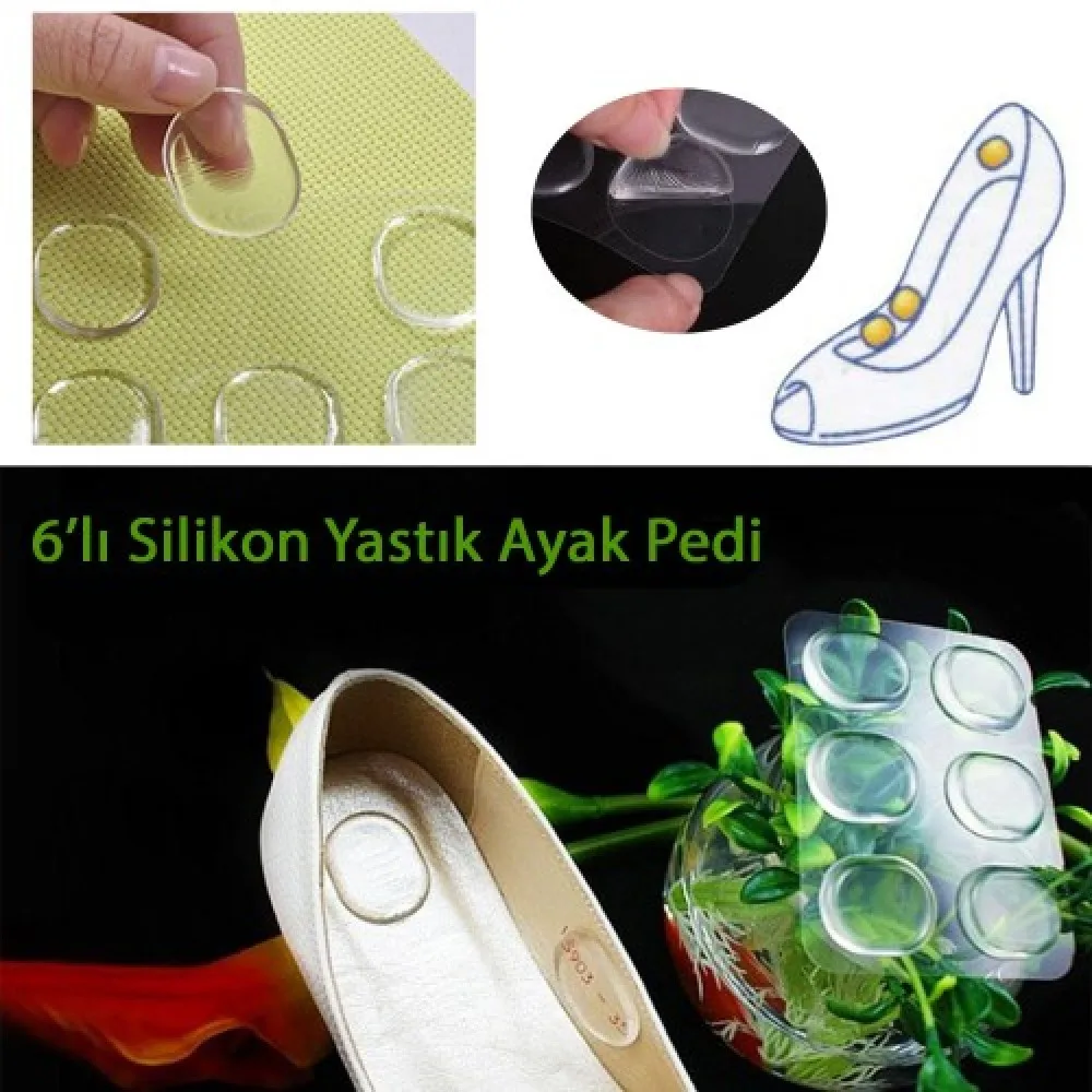 Foot Callus Pains 6lı Pad-Foot Vurmalarına Son