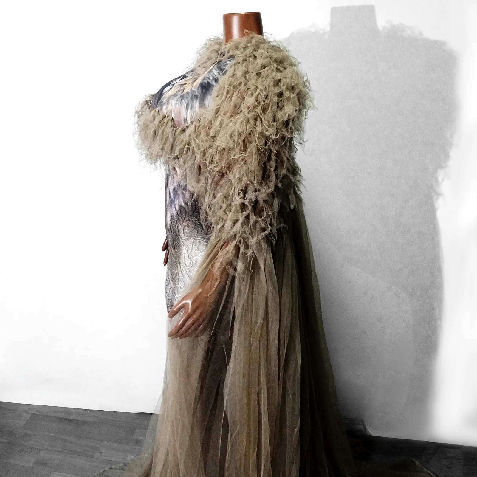 Nowe kombinezony w panterkę, peleryny, seksowne kostiumy sceniczne dla piosenkarek, taniec barowy, cosplay, obcisłe ubrania, modelki.