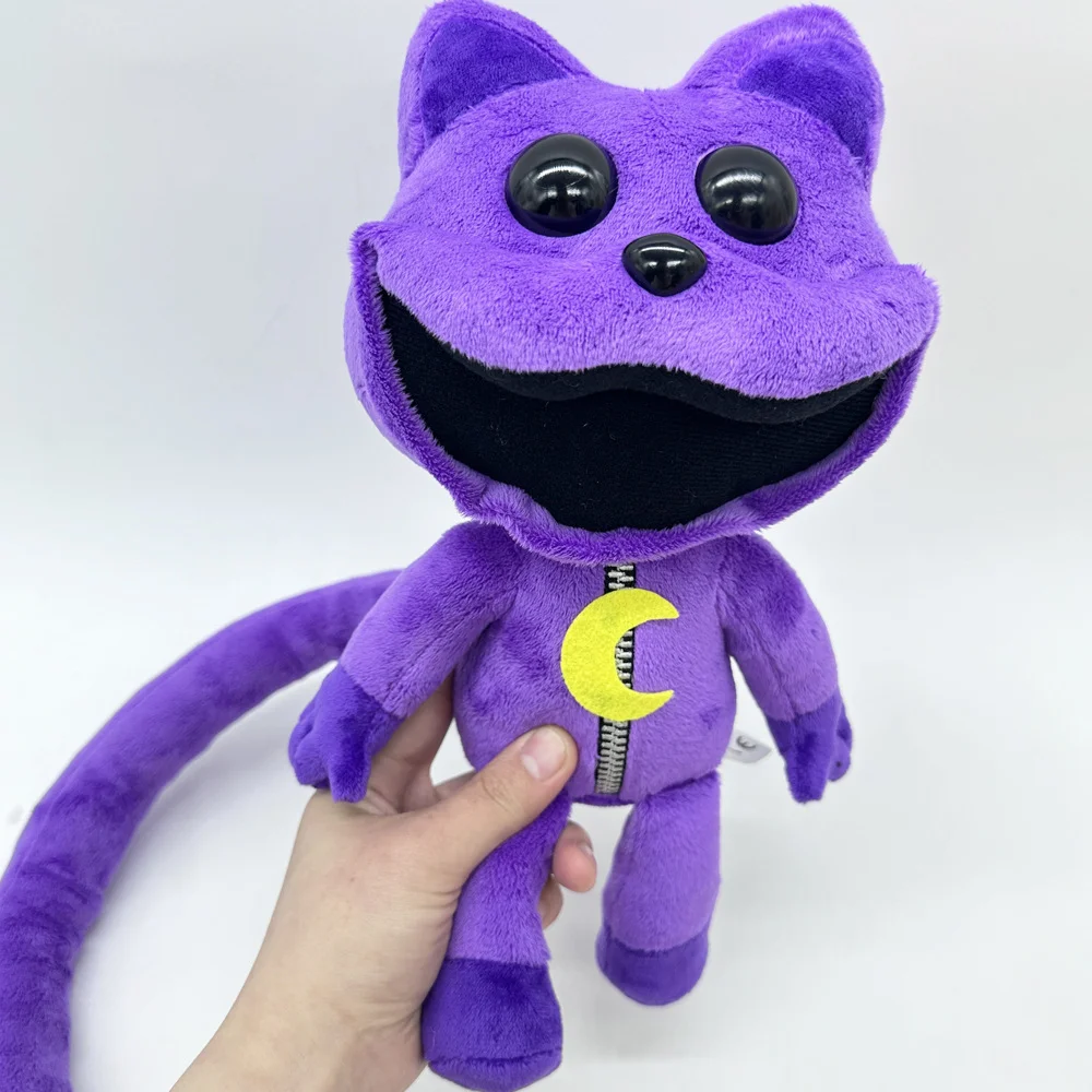 Poppy Playtime – Peluche Horreur Douce, Chat Violet, Dessin Animé, Cadeau de Festival, Article Décoratif, Poupée Effrayante Bestseller pour les Fans
