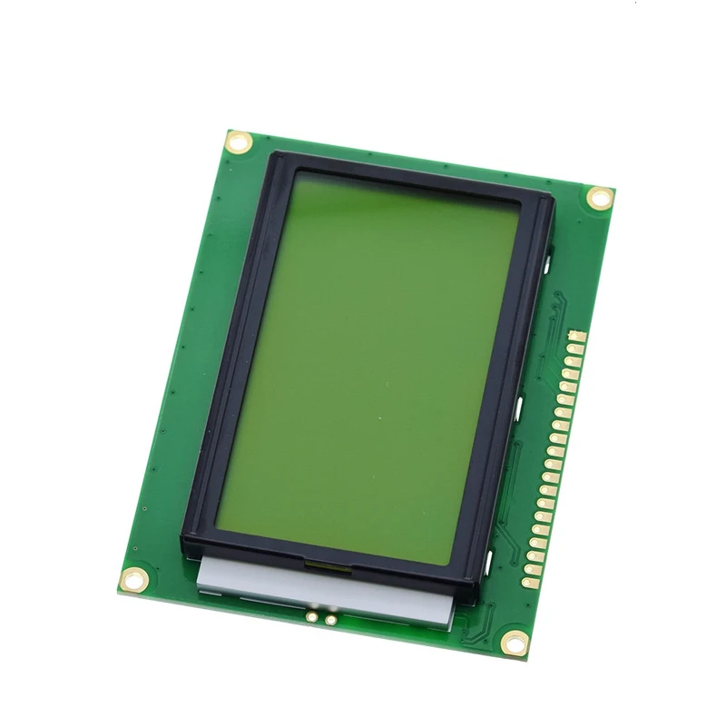 1/2/5/10/20Pcs LCD 12864B Blue Screen Yellow Green Screen LCD Display Screen 128*64 With Backlight IIC12C 12864B-5V