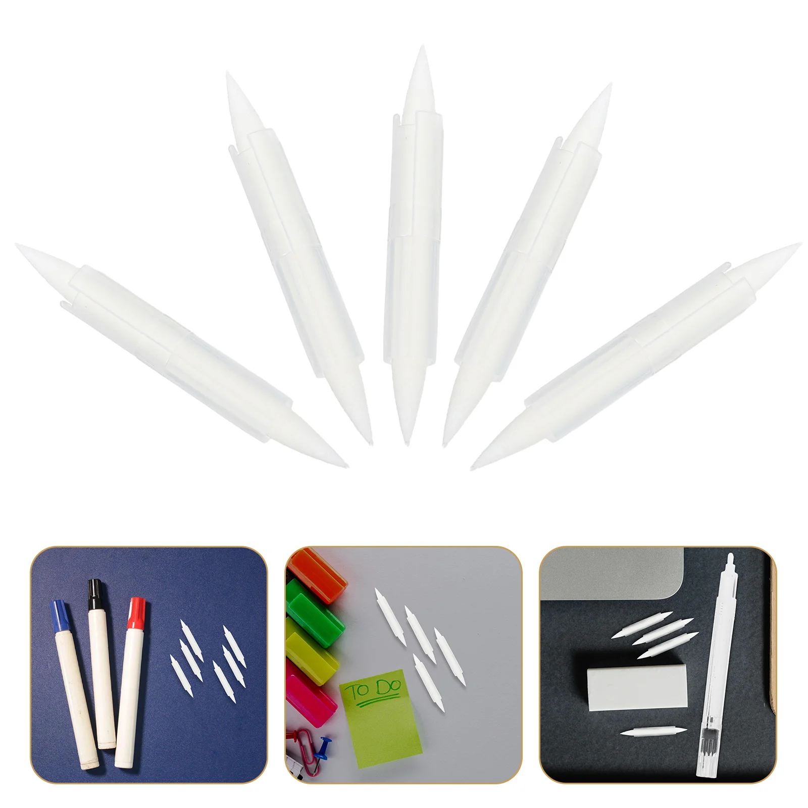 

10pcs Replacement Pen Nibs Oil-Based Paint Pens Graffiti Marker Tips Fine Writing Points For Drawing Art Diy Stationery