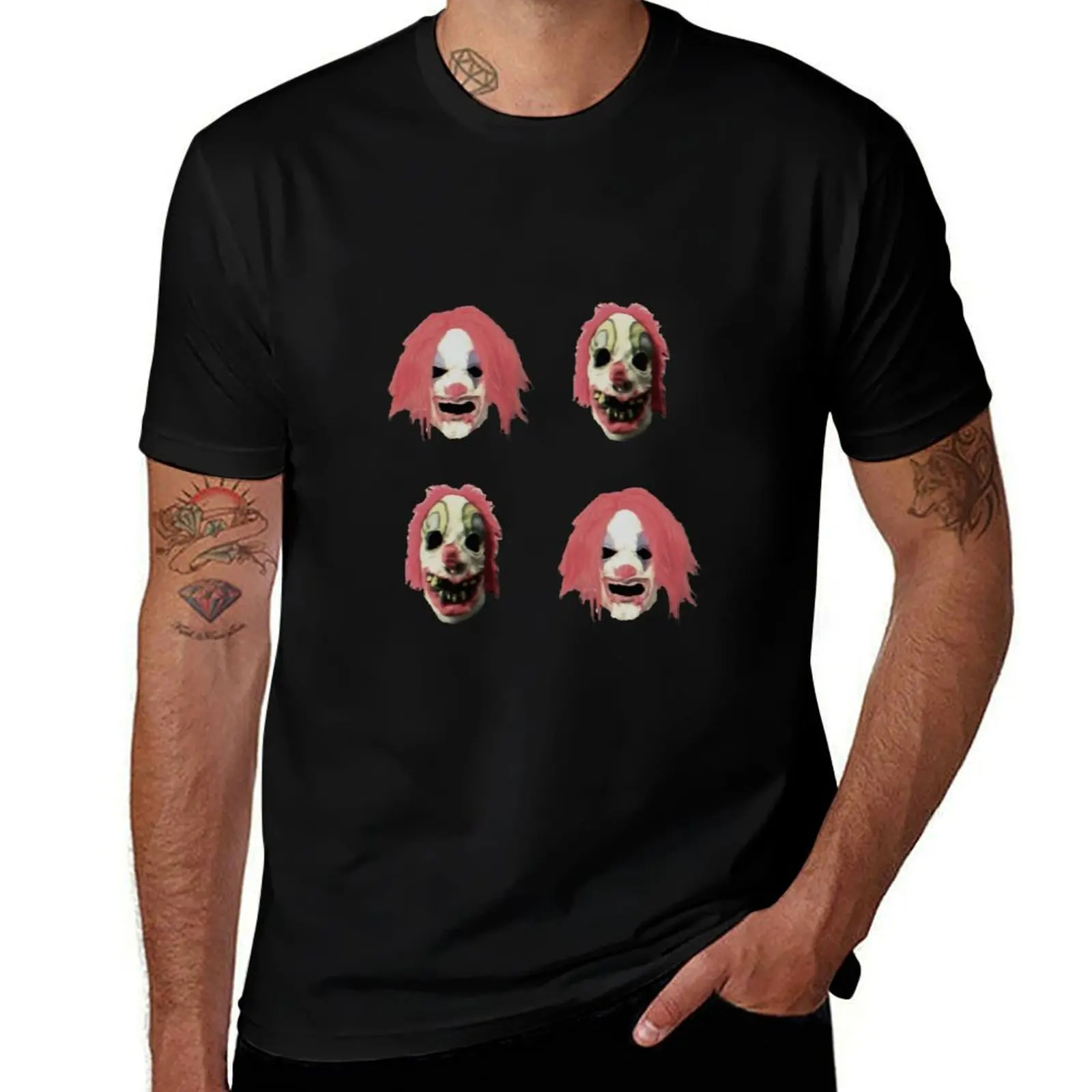 Clown Core Band T-Shirt Heavy Duty Casual Work Tee T-Shirt