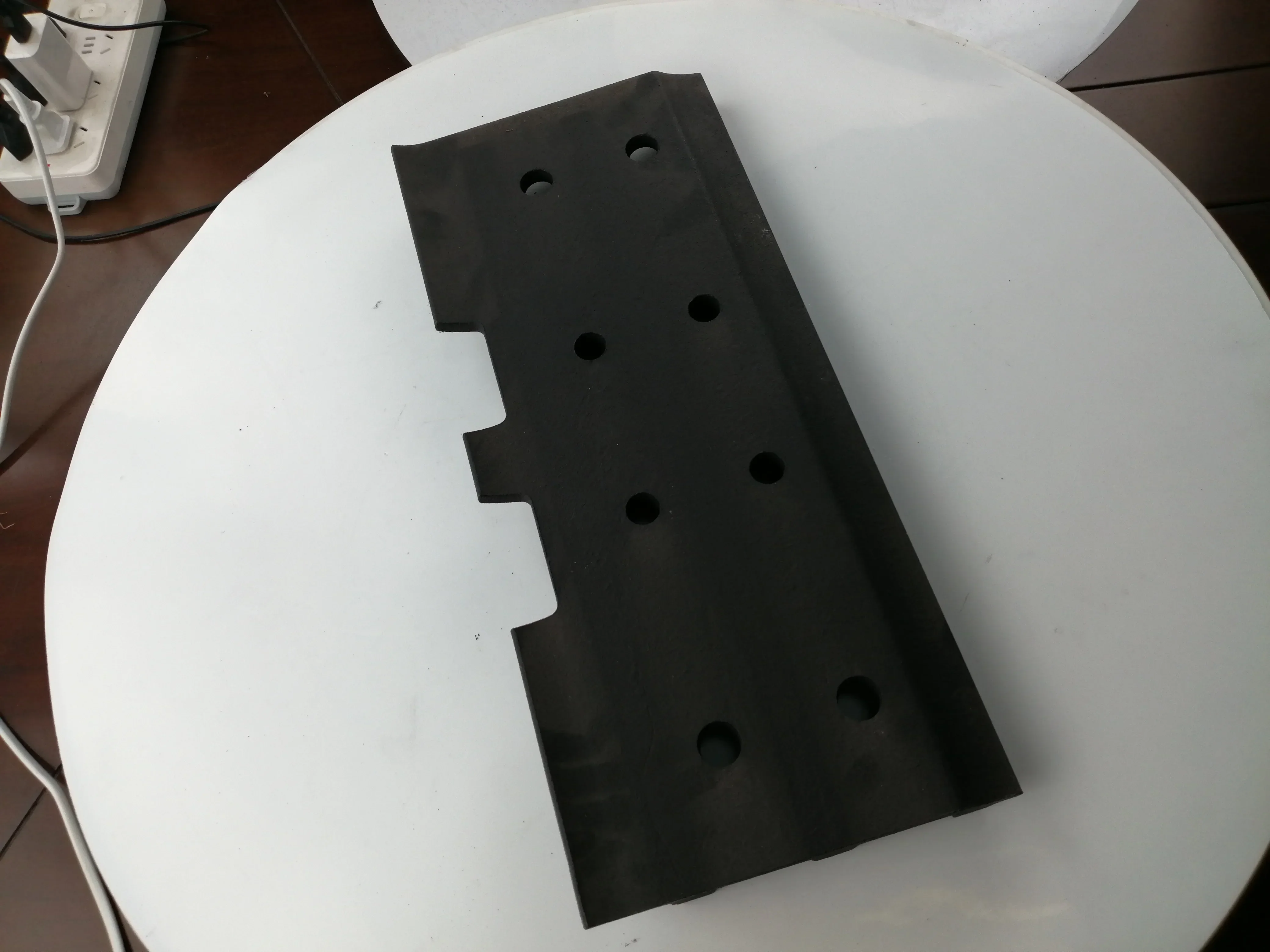 أرض أسفلت عالية الجودة 2500/ABG525 نظام الهيكل السفلي لوحة مسار لوح فولاذي 400 مللي متر