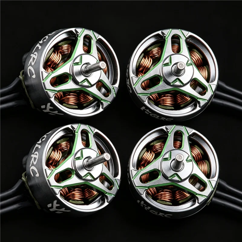 4 Pack HGLRC SPECTER 0802-21000KV Micro Tinywhoop Motor Kit, 2g Lightweight Motor Fit 31-41mm Propellers