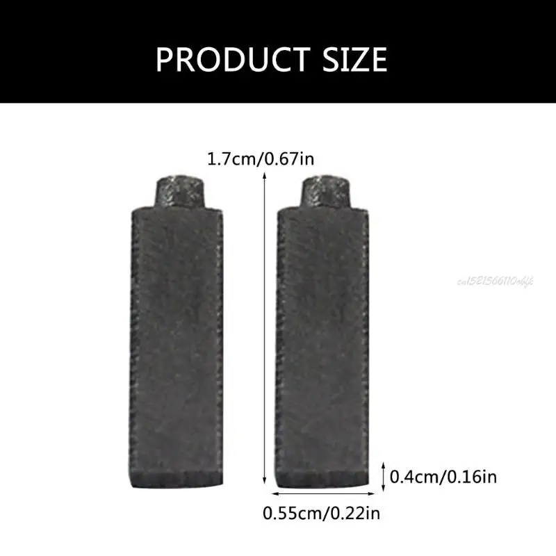 27rb 12pcs 4x5,5x17 мм углеродные щетки якоря двигатель Электрический фенруш