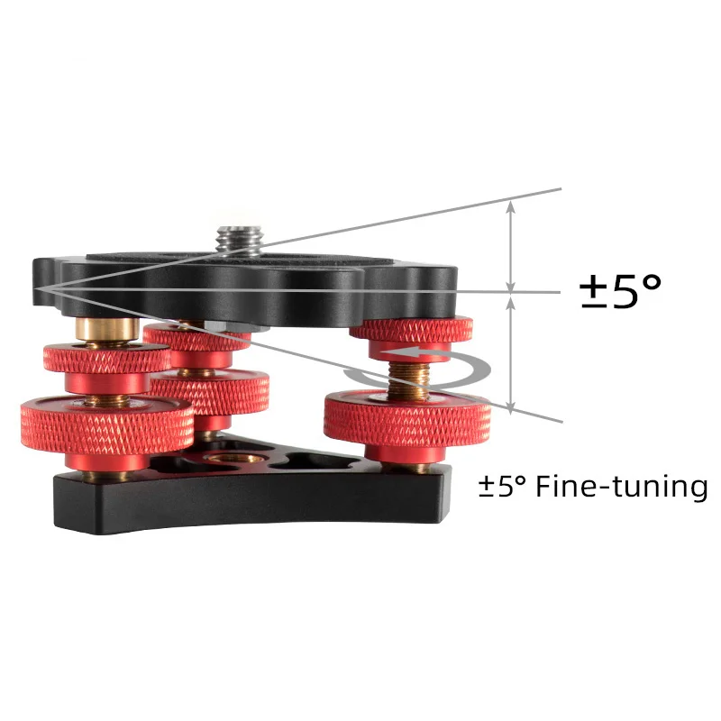 Tripod Head Speedy Leveling Base Horizontal Adjustment Base FOR Canon Nikon DSLR Camera Tripod and Monopod