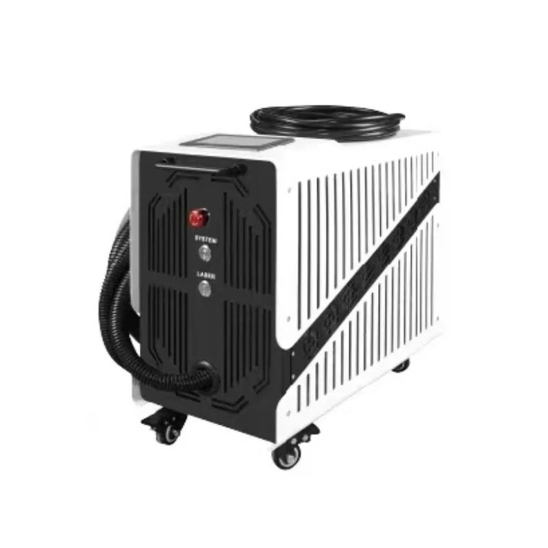 

Pulse Laser Rust Removal 100w 200w 300w Wood Metal Surface Cleaner Oil Oxide Layer Stain Weld Seam Pulse Laser Cleaning Machine