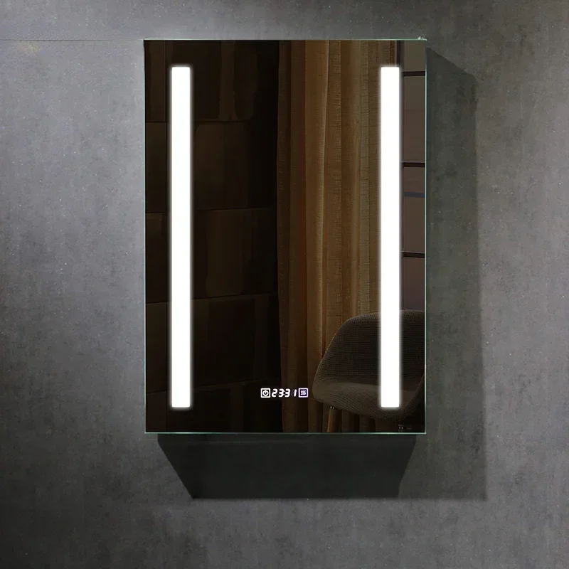 Wall Mounted LED Mirror LED Light Touch Screen Smart Wall Bathroom Smart Mirror