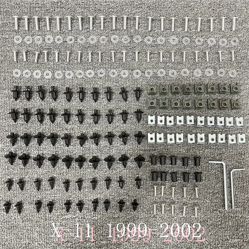 

Fairing Bodywork Kit Bolts Screws For Fit HONDA X-11 1999-2002