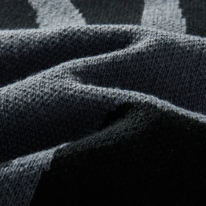 الرجال غير منتظمة الجاكار نمط محبوك كنزة صوفية عارضة طاقم الرقبة سترة التباين اللون شعبية الخريف الشتاء جديد أفضل 8 كنزات صوفية مصنوعة يدويا مبيعا - No2