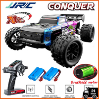 4WD RTR Brushless RC Car Off Road 4x4 High Speed Super Fast 70KM/H Remote Control Truck Drift Monster Toys for Adults Kids JJRC