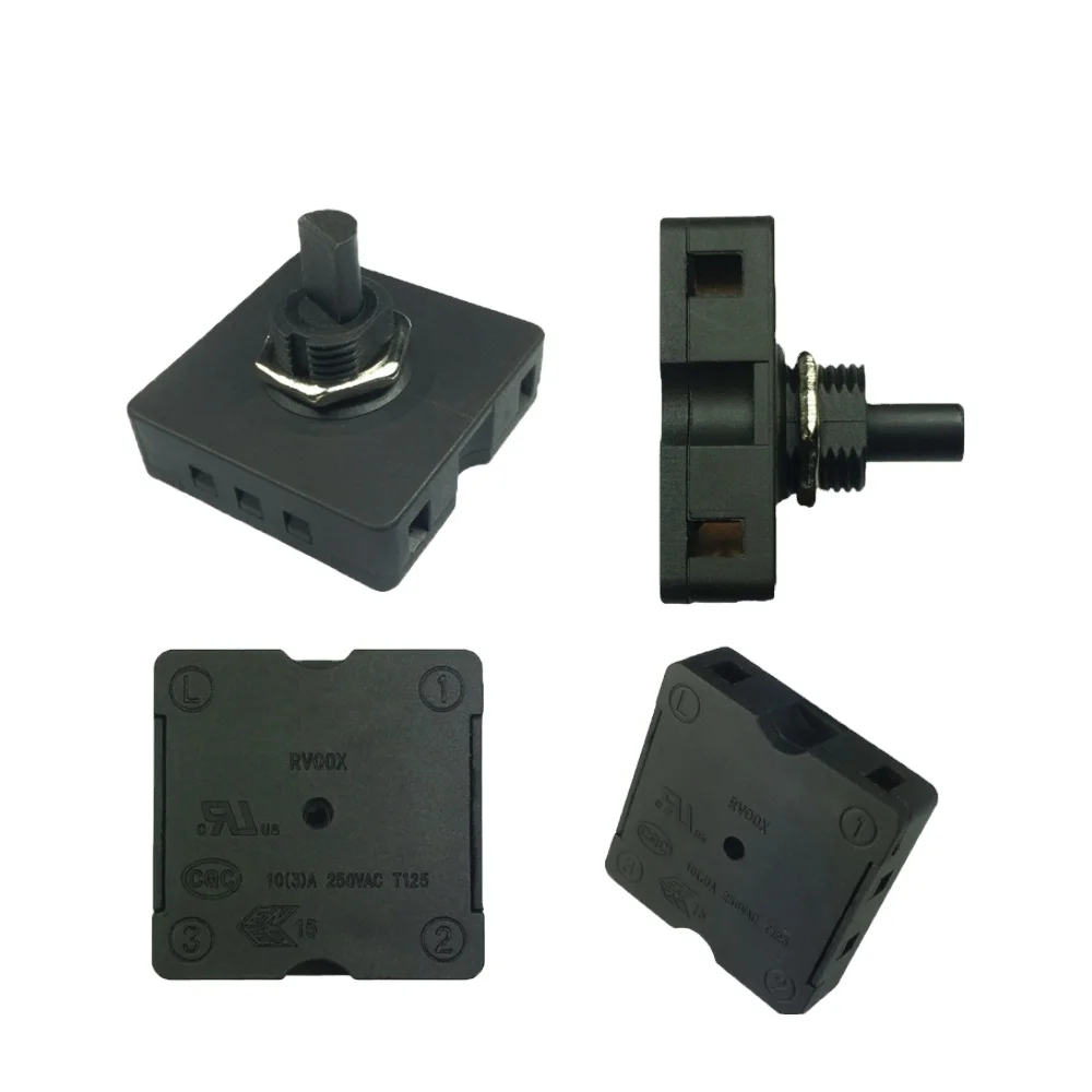 50PCS BL-XZ-RV00X 45 Steps Series Rotary Switch For High-power Household Appliances Selector