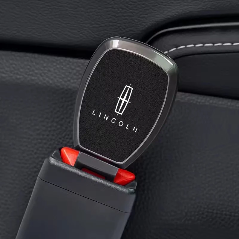 Car Seat Belt Clip Extender Safety Seatbelt Lock Buckle Plug Car Accessories For Lincoln Continental MKZ Town-car Corsair Flyer