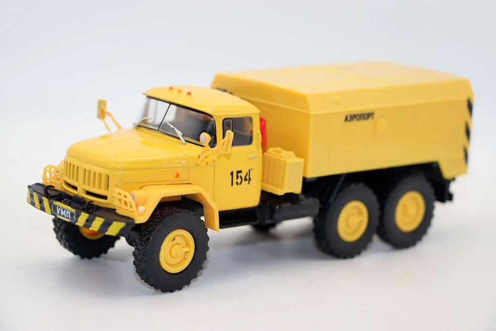 

NEW 1/43 Scale ZIL 131 UMP 350 YMN-350 Heater Truck USSR Collectible models Diecast Toys for collection gift