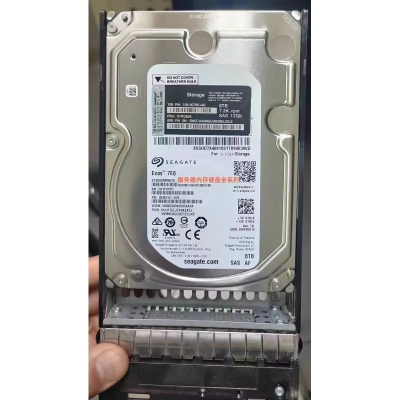 

AW 01PG622 4XB7A14099 для Lenovo ThinkSystem 3,5 "4 ТБ 7,2 КБ SAS 12G жесткий диск