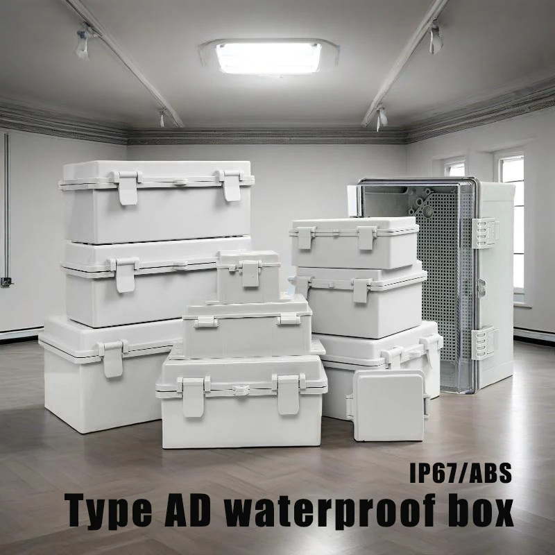 Waterproof Distribution Box Outdoor Waterproof Box Project Distribution Box Snap Fastener Waterproof Box Outdoor Electricity Met