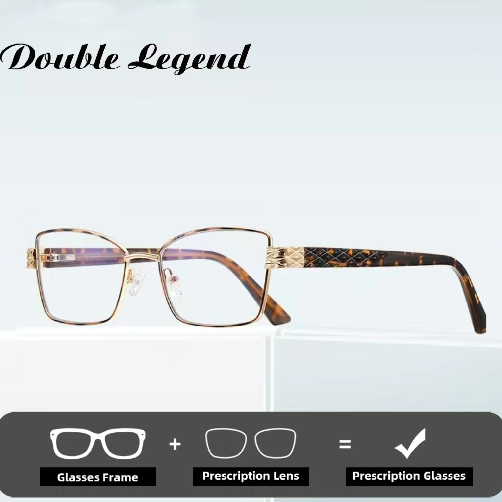 

Двойные компьютерные очки Legend, брендовый дизайн, женские очки для чтения, оправа для очков, оптические очки по рецепту для близорукости