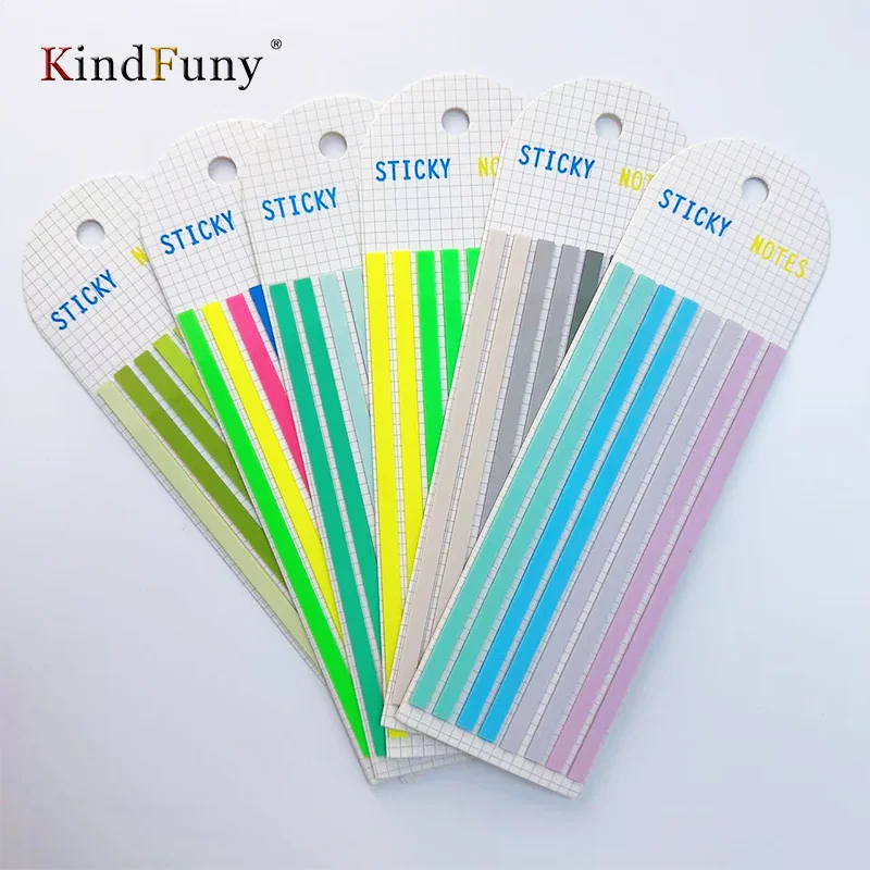 Imagem -04 - Kindfuny-sticky Nota Bookmark Livro de Leitura Clear Tab Papelaria Bonito Postá-lo Livro Marcador 1760 Pcs