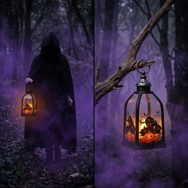 Halloween Decorations, Bar Parties, Dance Parties, Jack-o'-Lanterns, LED Electronic Candles, Night Lights, Cross-Border Small