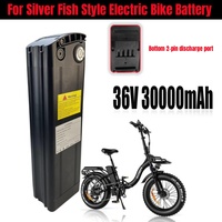 Silver Fish 36V 30Ah for JINGHMA R8 ProPXWC05 YY26 Fafrees F20 Pro Shengmilo MX20 Bottom discharge Akku