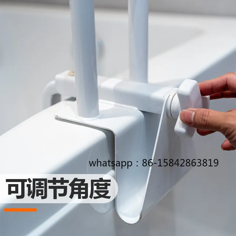 No punching bathtub armrest toilet the elderly railing anti-skid help frame bathroom elderly safety get up artifact