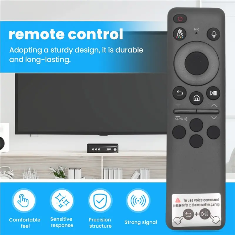 [NEW!CCDD】 TM2360E BN59-01455A Remote Control For Solar Voice Smart TV For NEO QLED Series Q60 Q70 Q80