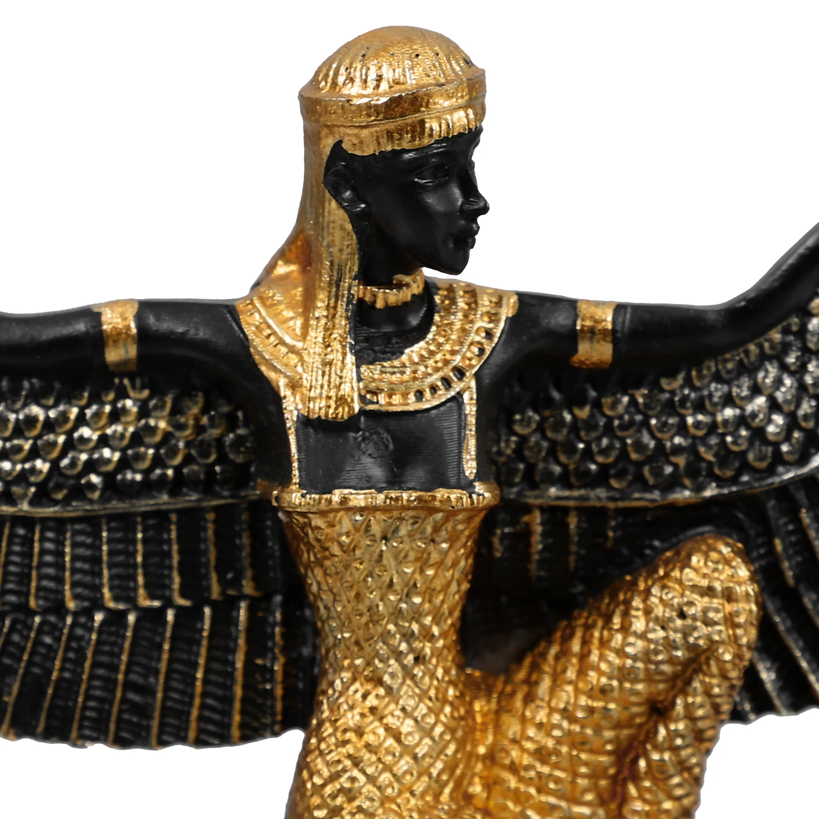 

Egyptian Goddess Statues Ancient Egypt Goddess Sculpture Ornament Resin Egyptian Goddess Figurine Table Decorative Craftsmanship