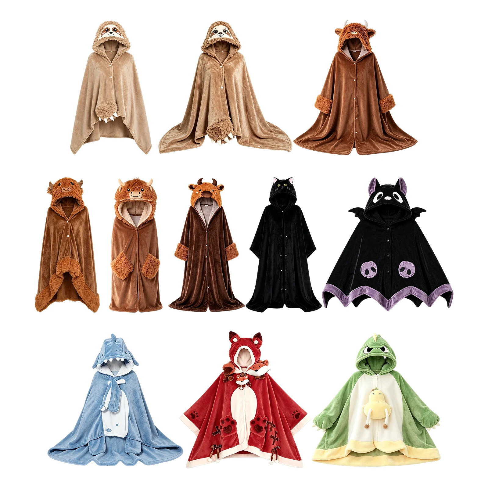 Manta de Moletom Oversized de  - Shawl Wrap Winter avaliação e preço